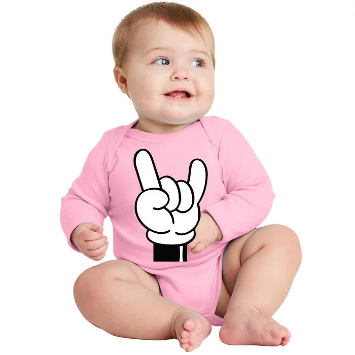 Cool Fingers Baby Long Sleeve Bodysuit