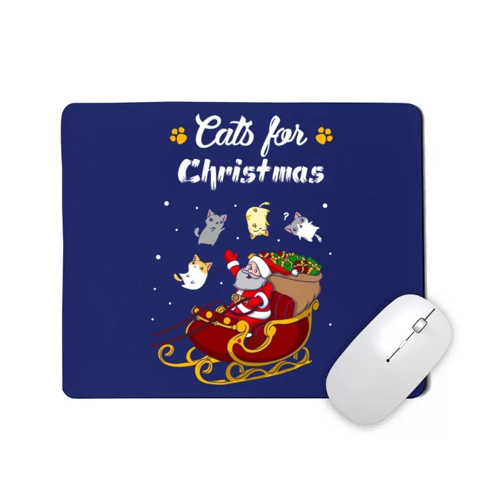 Cats For Christmas Mousepad