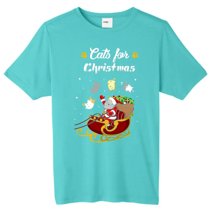 Cats For Christmas ChromaSoft Performance T-Shirt