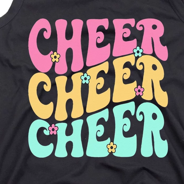 Cheerleading For Cheerleader Squad Girl Teen Cheer Practice Tank Top