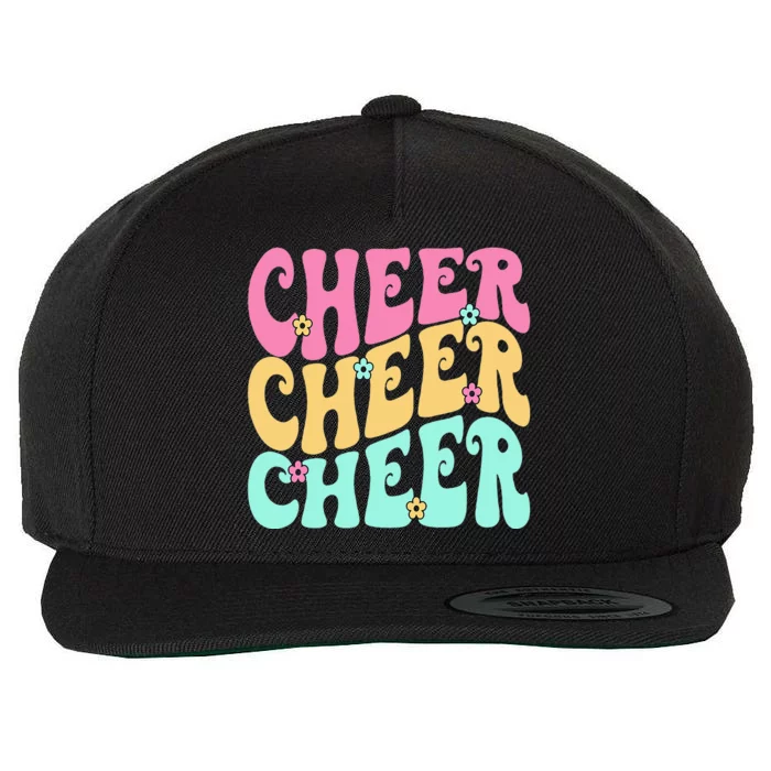 Cheerleading For Cheerleader Squad Girl Teen Cheer Practice Wool Snapback Cap