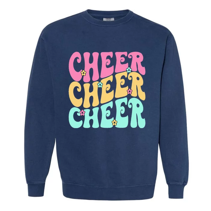 Cheerleading For Cheerleader Squad Girl Teen Cheer Practice Garment-Dyed Sweatshirt