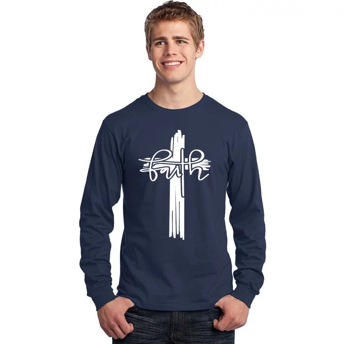 Christian Faith & Cross 316 Christian Faith Bible Tall Long Sleeve T-Shirt