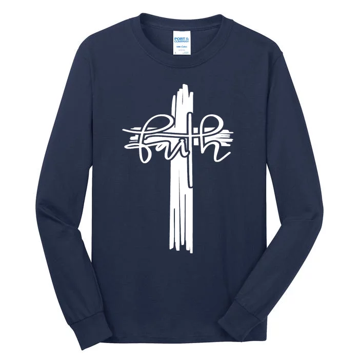 Christian Faith & Cross 316 Christian Faith Bible Tall Long Sleeve T-Shirt