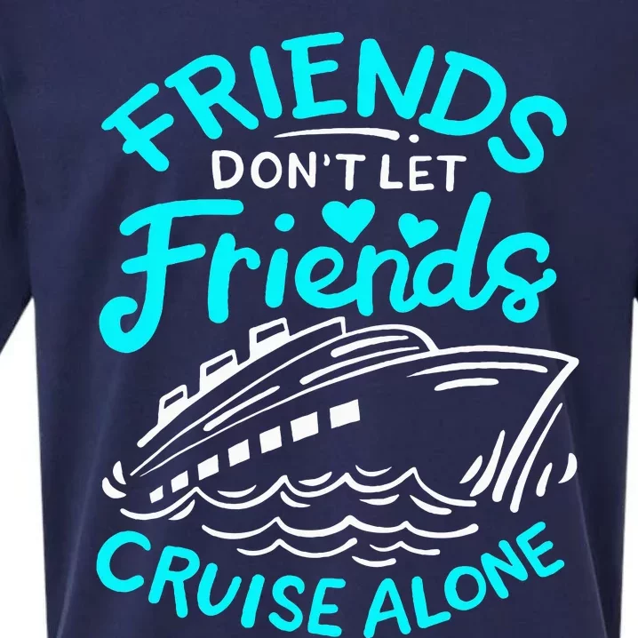 Cruise Friends Cruise Vacation Sueded Cloud Jersey T-Shirt