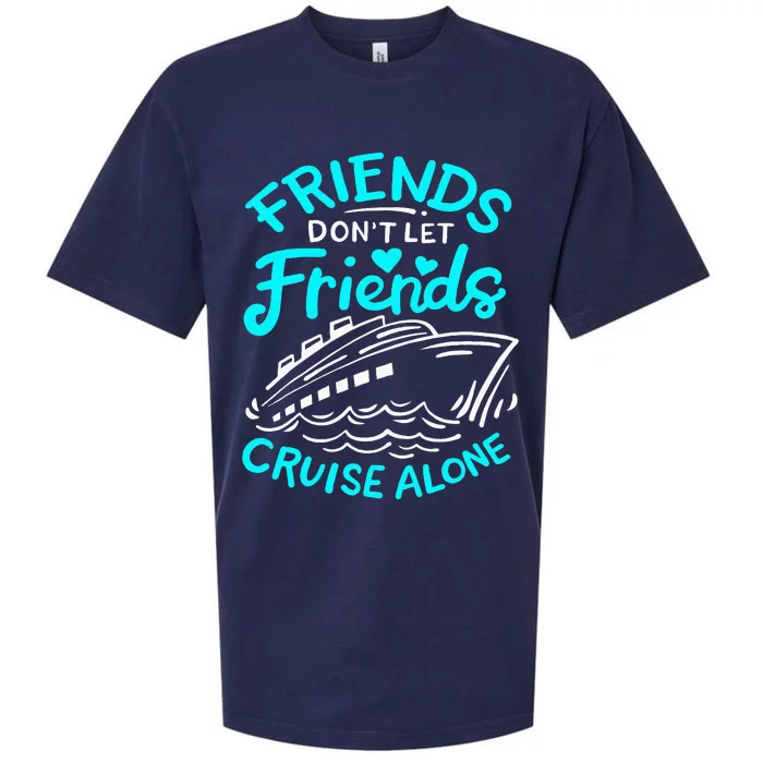 Cruise Friends Cruise Vacation Sueded Cloud Jersey T-Shirt