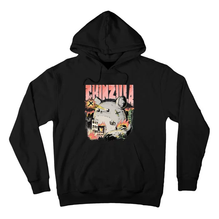 CHINZILLA Funny Chinchilla Saying Gift Chinchillas Owners Tall Hoodie