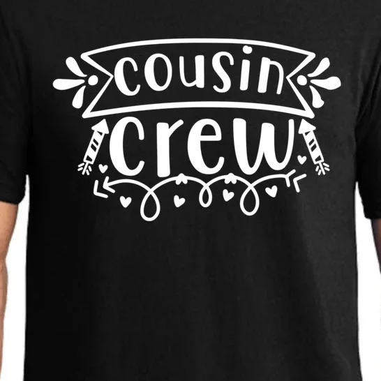 Cousin Funny Cousin Crew Gift Pajama Set