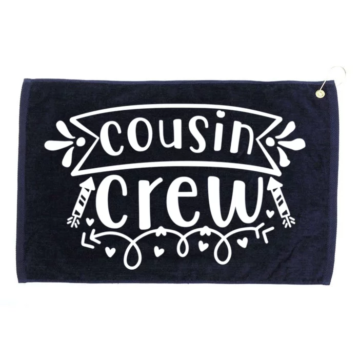 Cousin Funny Cousin Crew Gift Grommeted Golf Towel