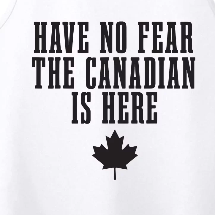 Canadian Funny Canada Pride Performance Tank