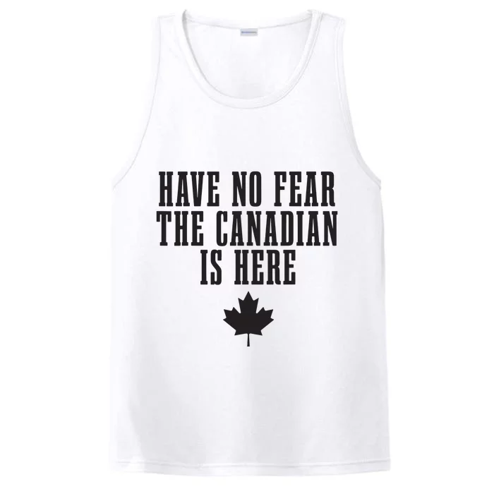 Canadian Funny Canada Pride Performance Tank