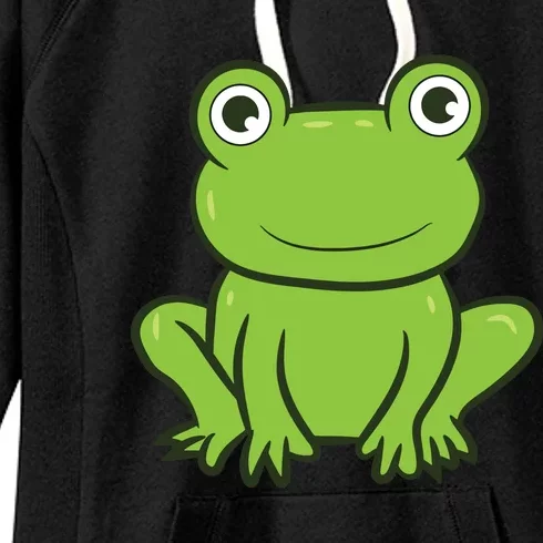 Cool Frog Costume Cute Frog Animal Funny Frog Lover Gift Women's Fleece Hoodie