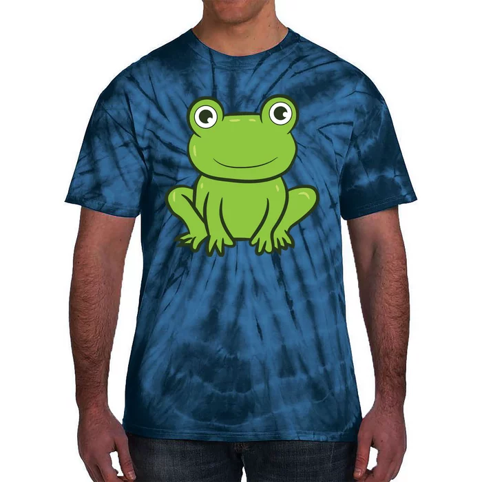 Cool Frog Costume Cute Frog Animal Funny Frog Lover Gift Tie-Dye T-Shirt