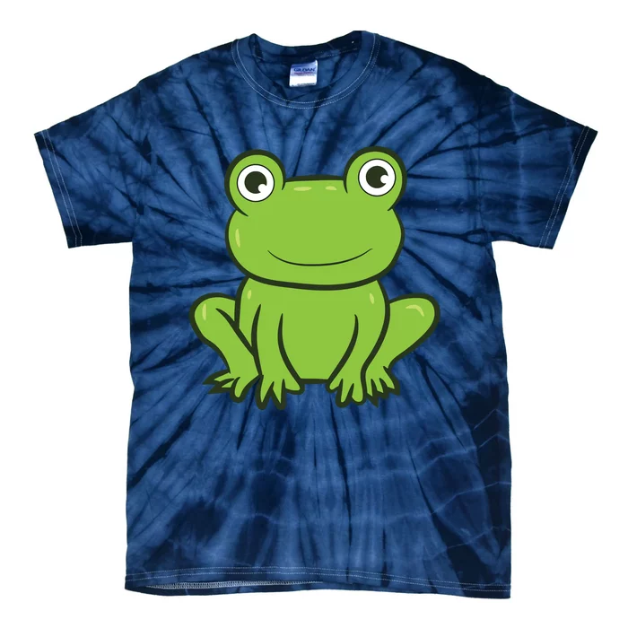 Cool Frog Costume Cute Frog Animal Funny Frog Lover Gift Tie-Dye T-Shirt