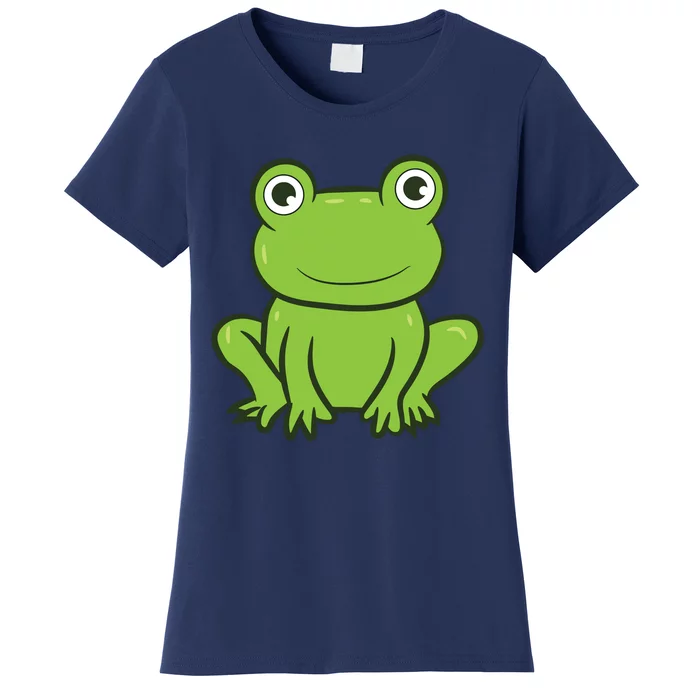 Cool Frog Costume Cute Frog Animal Funny Frog Lover Gift Women's T-Shirt