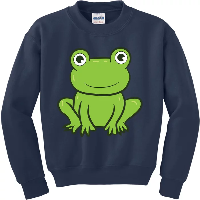 Cool Frog Costume Cute Frog Animal Funny Frog Lover Gift Kids Sweatshirt