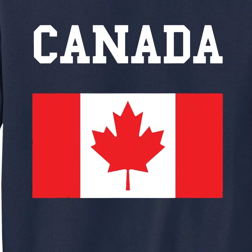 Canada Flag Canadian Flag Canadian Roots Maple Leaf Tall Sweatshirt