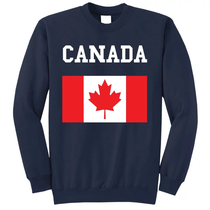 Canada Flag Canadian Flag Canadian Roots Maple Leaf Tall Sweatshirt