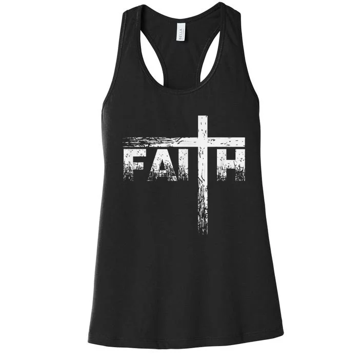 Christian Faith & Cross Christian Faith Women's Racerback Tank