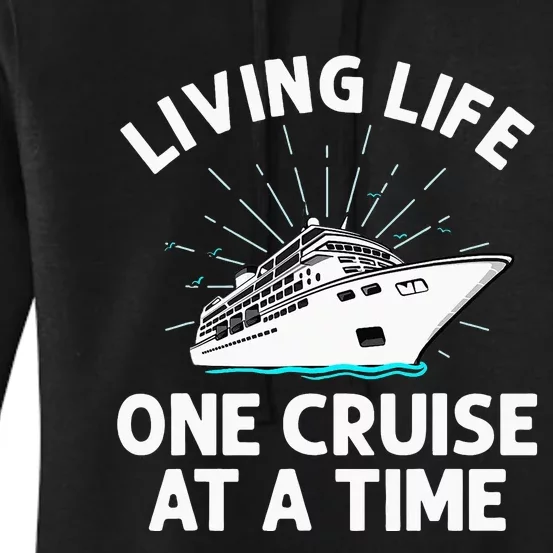 Cruise  Family Cruise funny Vacation Couples Women's Pullover Hoodie