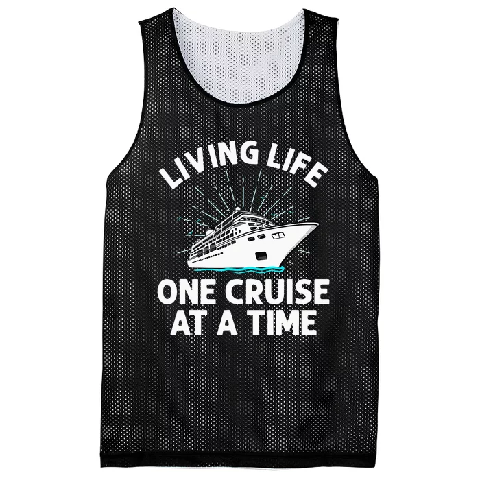 Cruise  Family Cruise funny Vacation Couples Mesh Reversible Basketball Jersey Tank