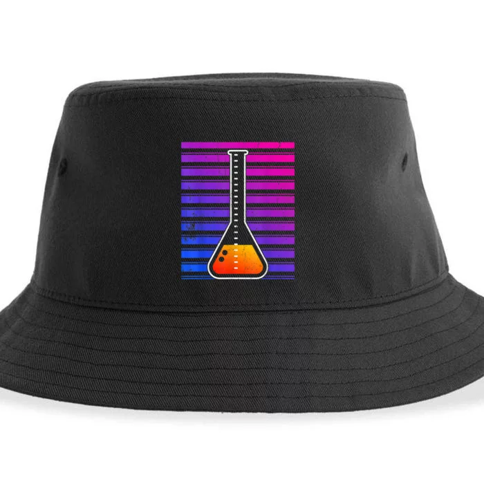 Chemistry Flask Chemical Engineer Sustainable Bucket Hat