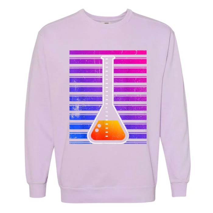 Chemistry Flask Chemical Engineer Garment-Dyed Sweatshirt