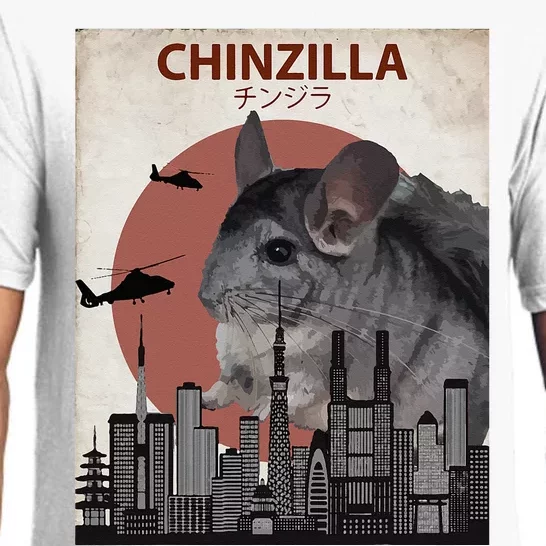 Chinzilla Funny Chinchilla Chinchilla Lovers Gift Pajama Set