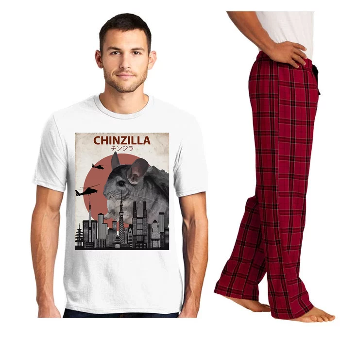 Chinzilla Funny Chinchilla Chinchilla Lovers Gift Pajama Set