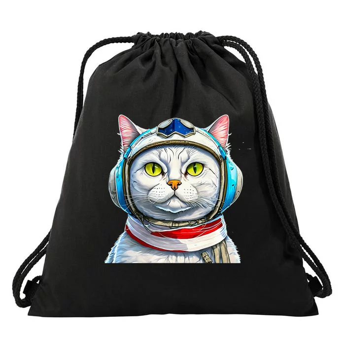 Commander Fuzz Drawstring Bag