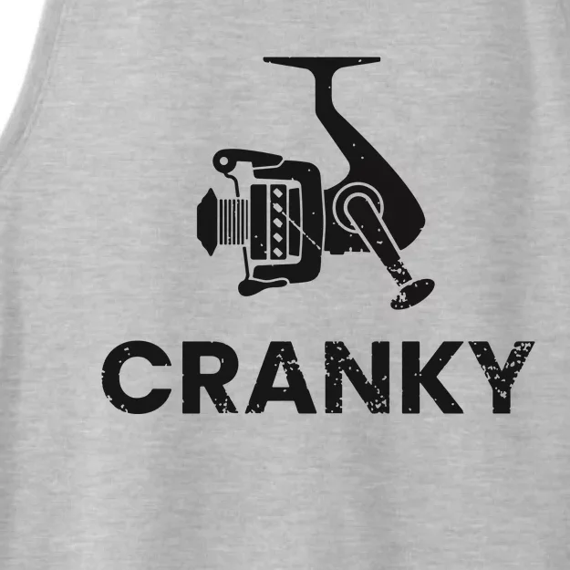 Cranky Fishing Ladies Tri-Blend Wicking Tank