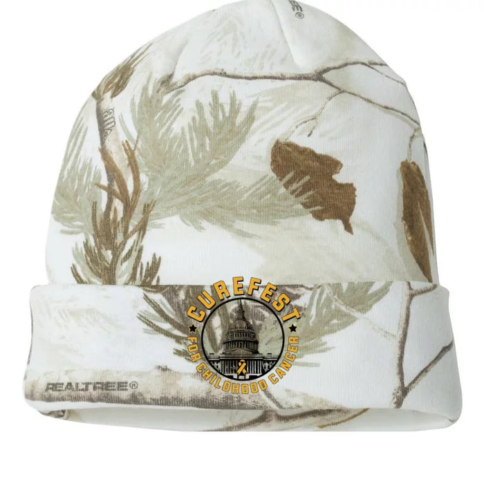 Curefest For Childhood Cancer 2024 Design 3 Kati - 12in Camo Beanie