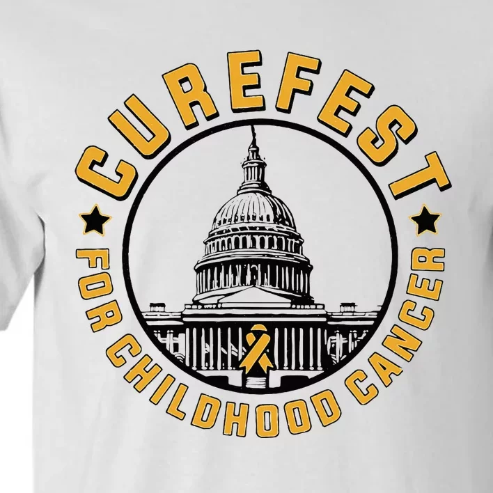 Curefest For Childhood Cancer 2024 Design 3 Tall T-Shirt