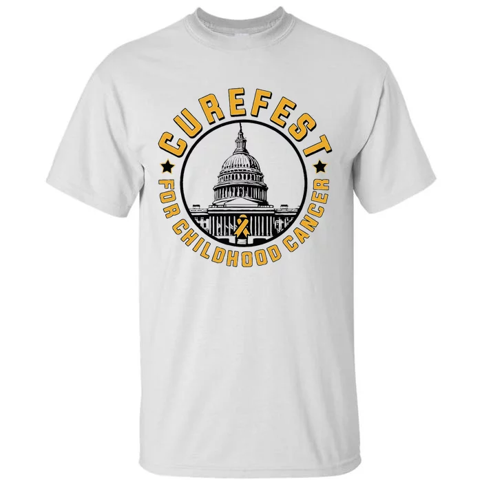 Curefest For Childhood Cancer 2024 Design 3 Tall T-Shirt