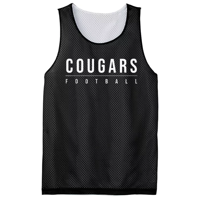 Cougars Football Mesh Reversible Basketball Jersey Tank