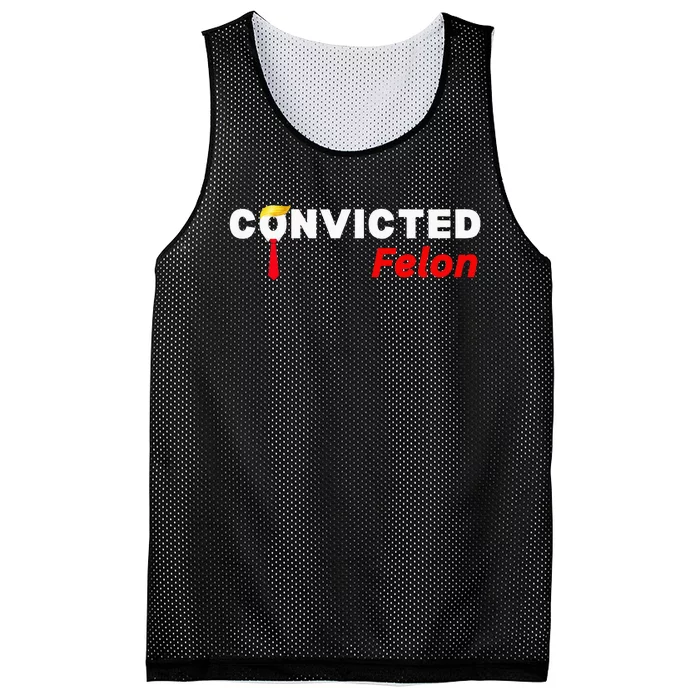 Convicted Felon Donald Trump Guilty Trump Mugshot Prison Mesh Reversible Basketball Jersey Tank