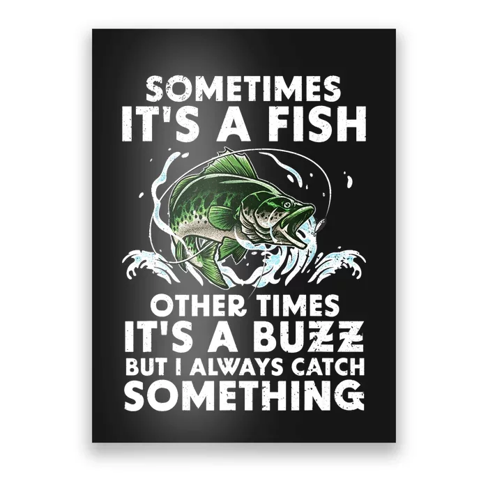 Cool Fishing Design For  Wo Fishing Rod Fish Fisherman Poster