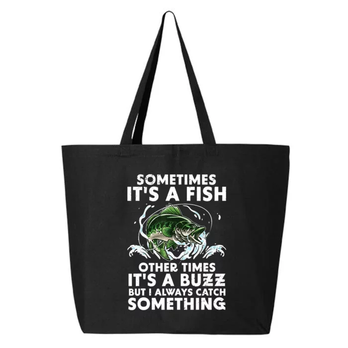 Cool Fishing Design For  Wo Fishing Rod Fish Fisherman 25L Jumbo Tote