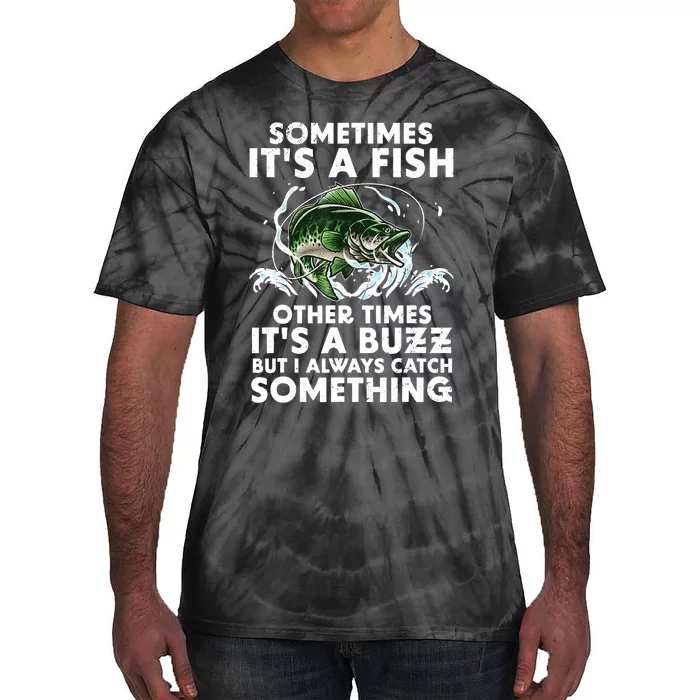 Cool Fishing Design For  Wo Fishing Rod Fish Fisherman Tie-Dye T-Shirt