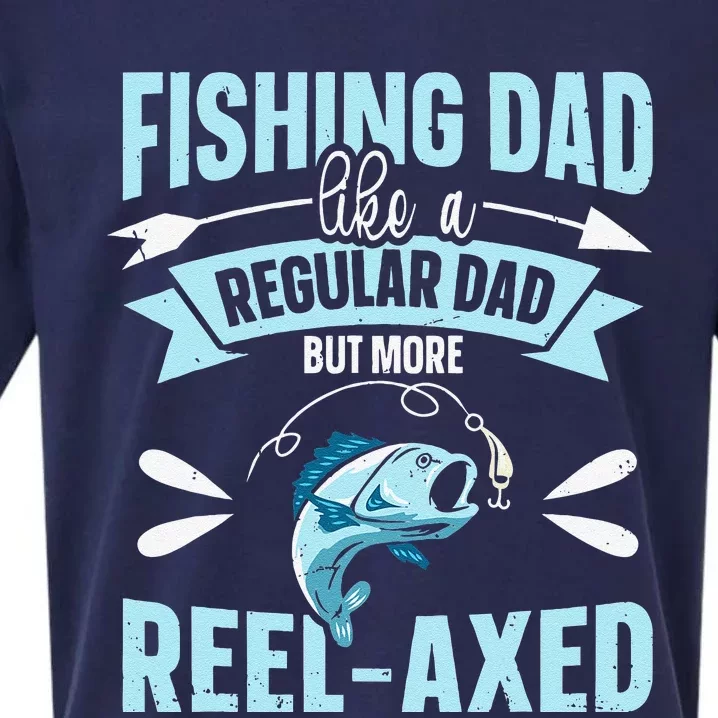 Cute Fathers Day Fishing Pun For A Fishing Dad Sueded Cloud Jersey T-Shirt