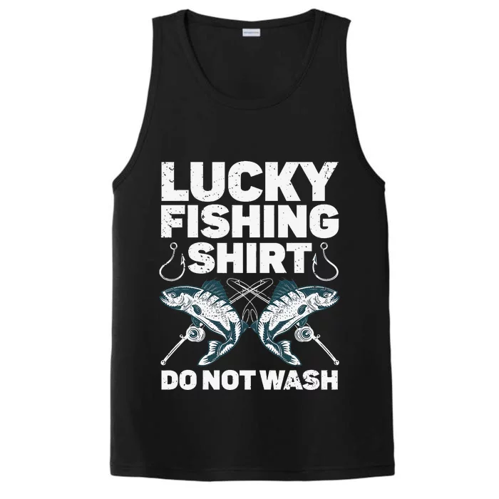 Cute Fishing Design For Fisherman Fishing Lovers Performance Tank