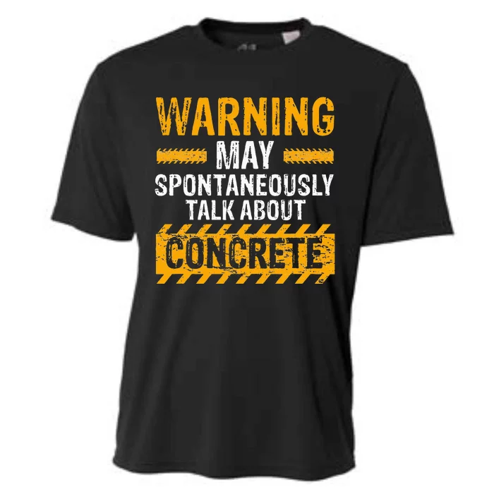 Concrete Finisher Design for Construction Cement Worker Cooling Performance Crew T-Shirt