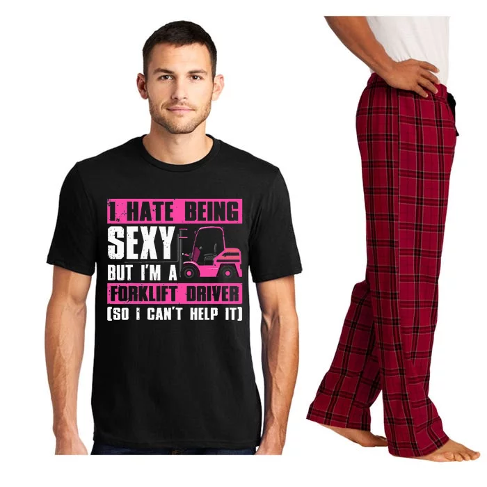 Cool Forklift Driver For Wo Sexy Forklift Operator Pajama Set