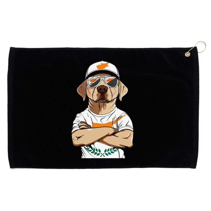 Cypriot Flag Dog Mom Souvenirs Products Dogs Cyprus Grommeted Golf Towel