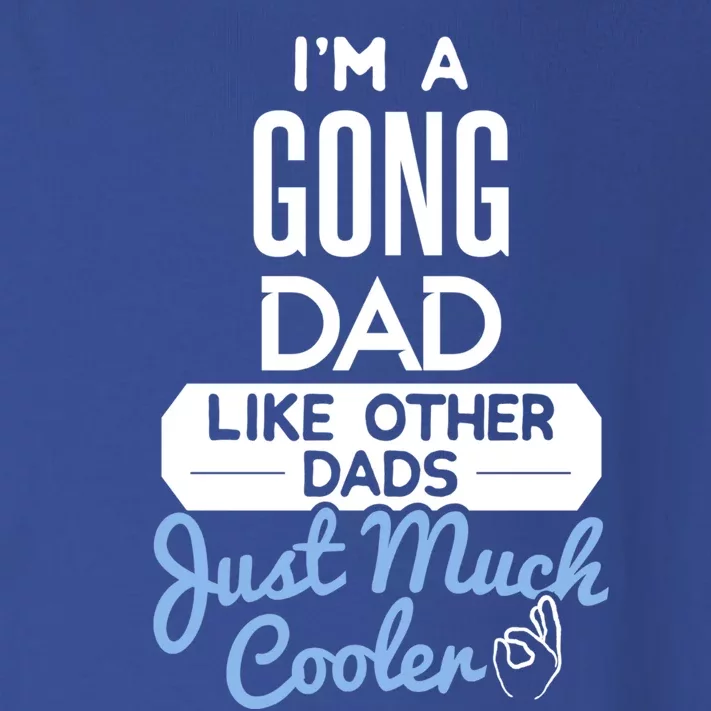 Cool Fathers Day Design Gong Dad Cute Gift Toddler Long Sleeve Shirt