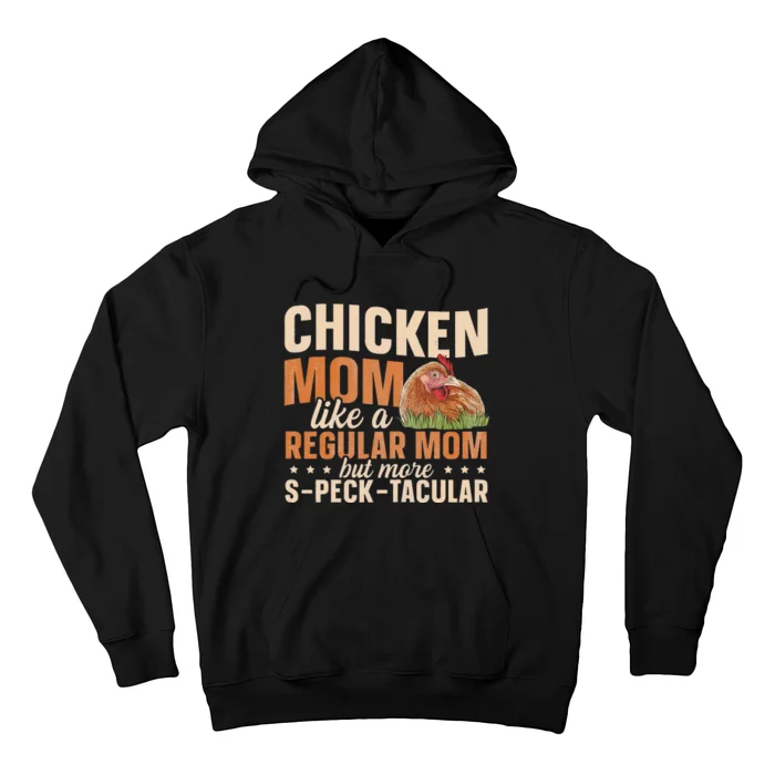 Chicken Farming Design for a Chicken Mom Hoodie