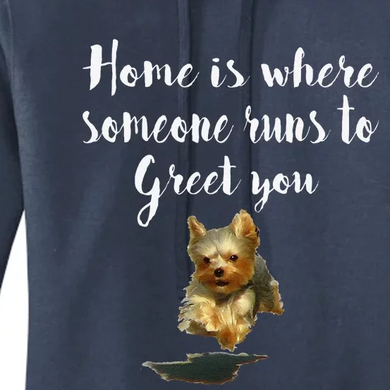 Cute Funny Dog Quote Yorkie For Women Women's Pullover Hoodie