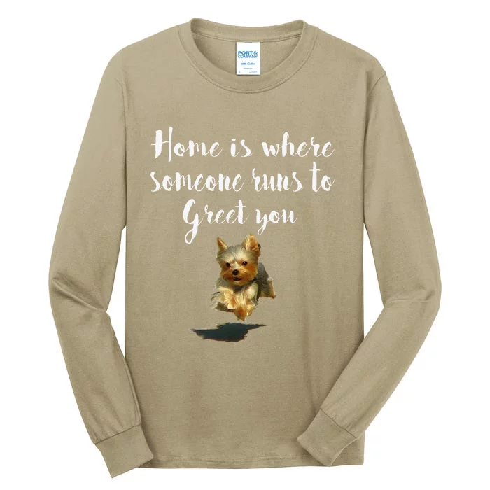 Cute Funny Dog Quote Yorkie For Women Tall Long Sleeve T-Shirt