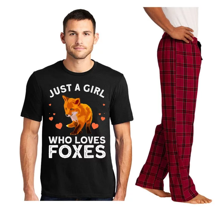 Cute Fox Design For Women Vulpes Animal Fox Lovers Pajama Set