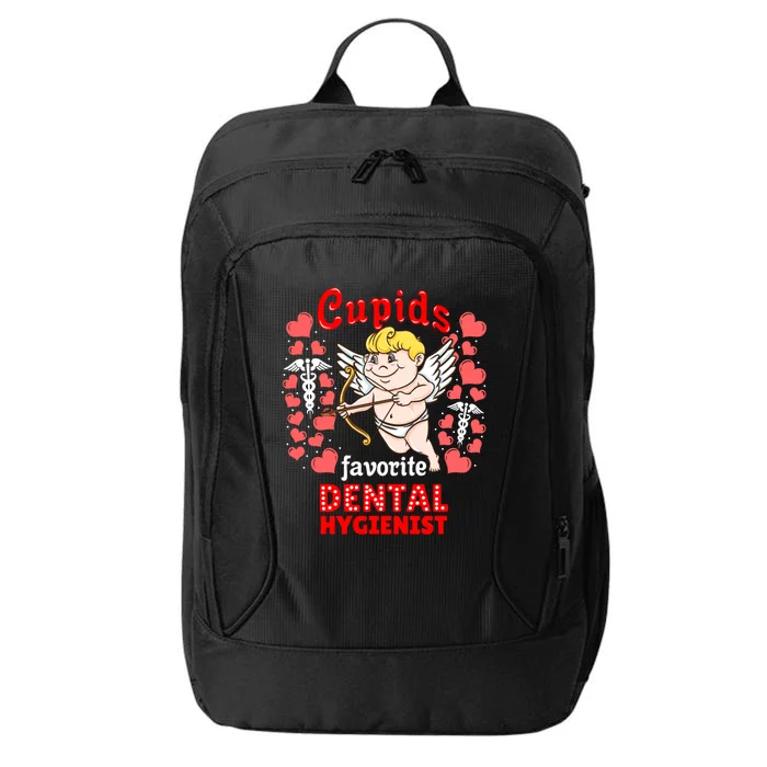 Cupids Favorite Dental Hygienist Valentines Day Cute Gift City Backpack